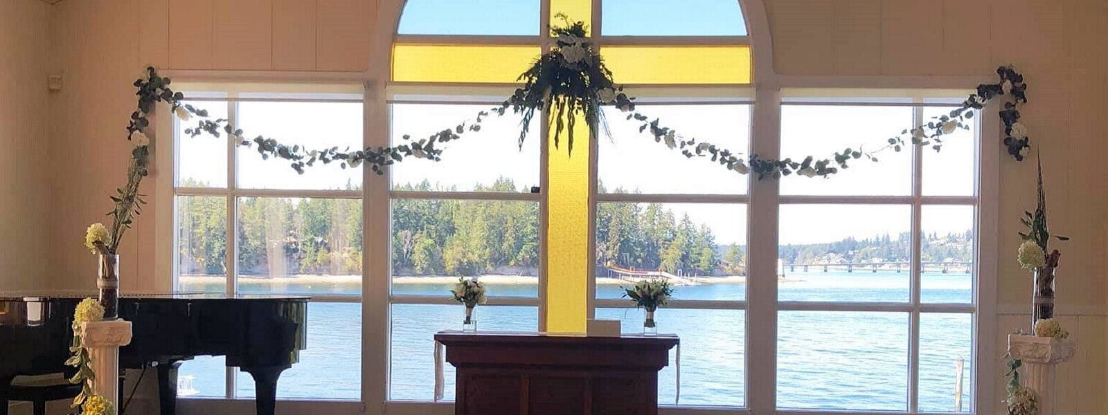 View Through Chapel Window